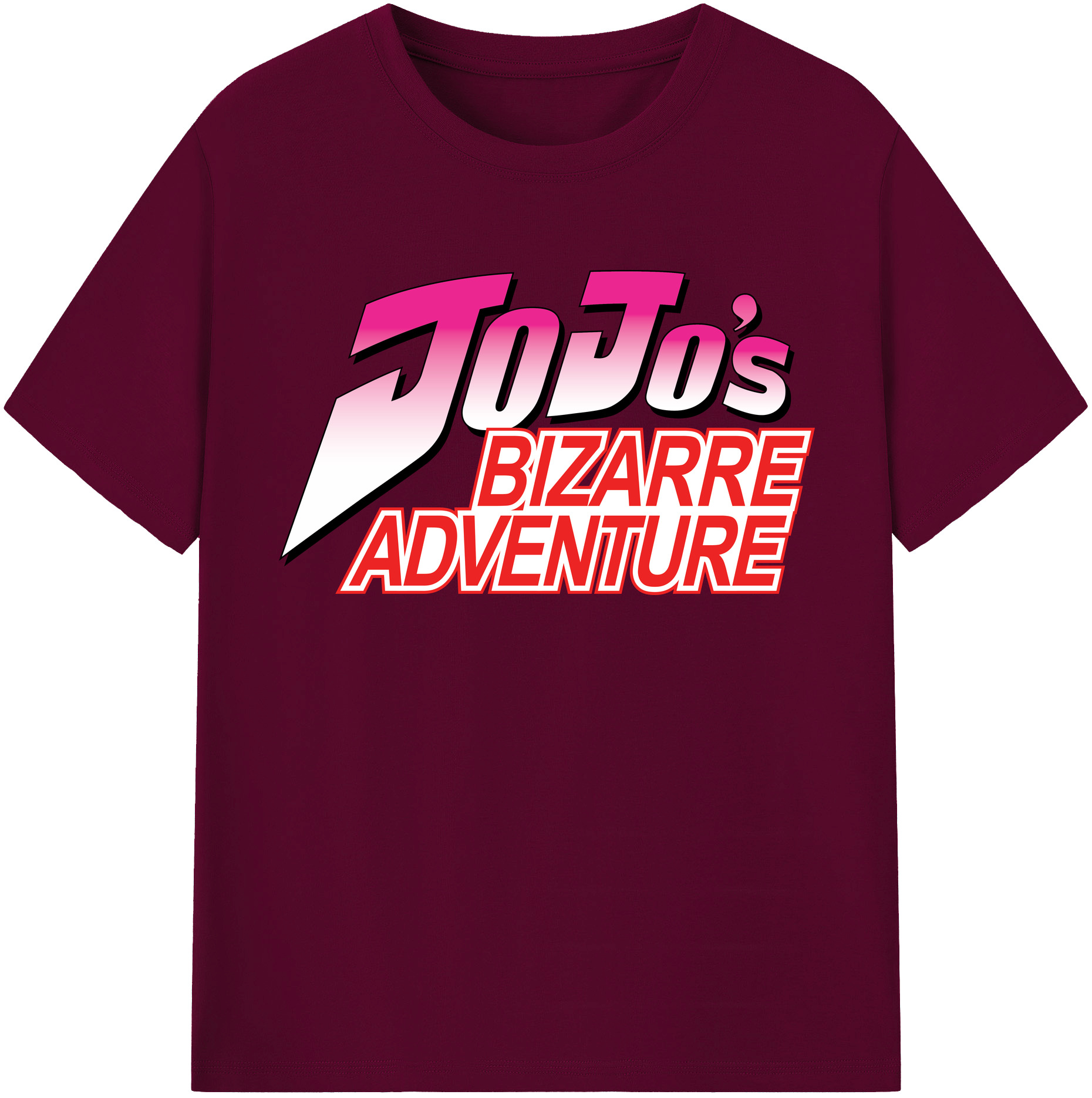（画像用） ジョジョの奇妙な冒険 JoJo's Bizarre Adventure レディースカジュアルプリントTシャツ（綿100％）